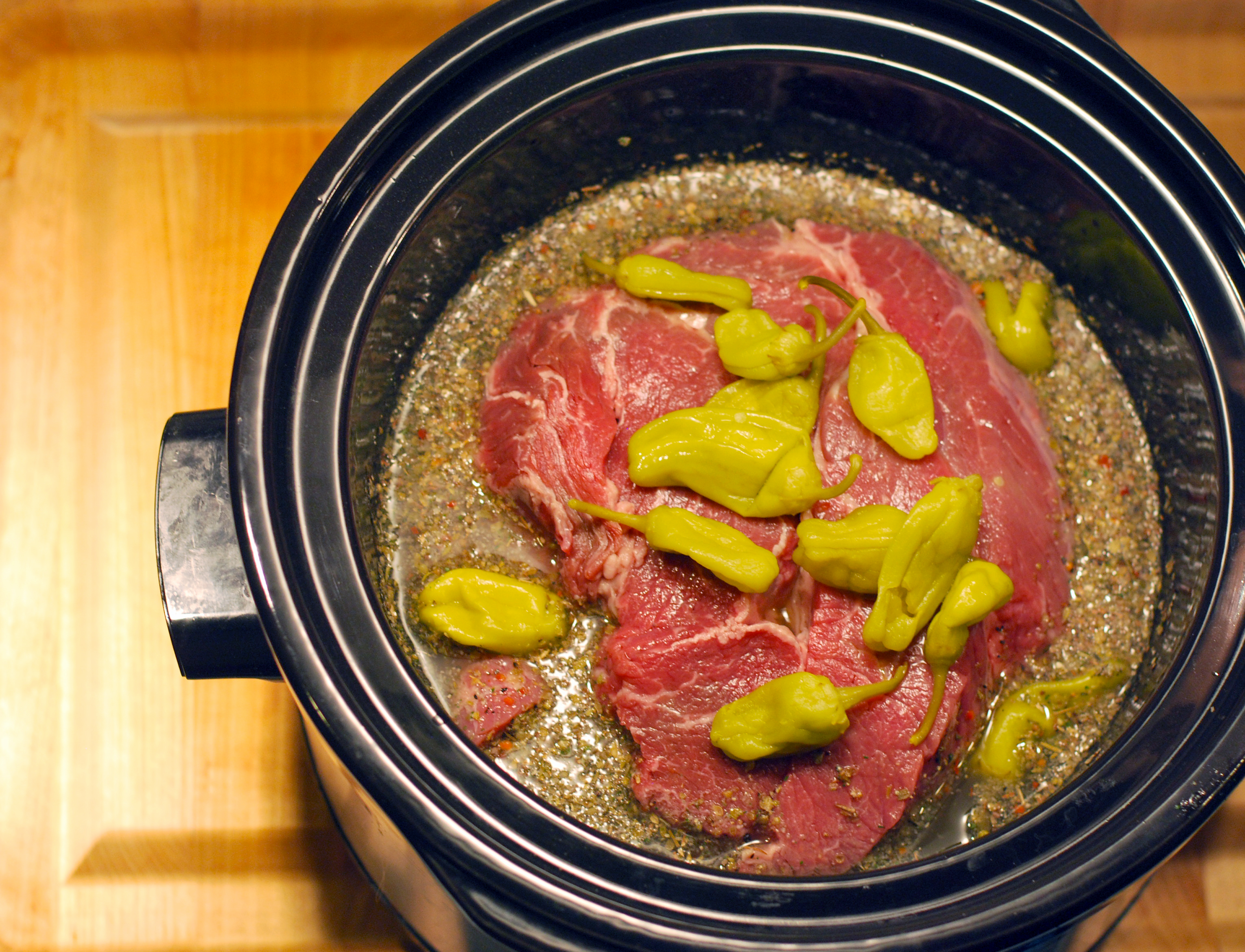 Italian beef outlet crock pot