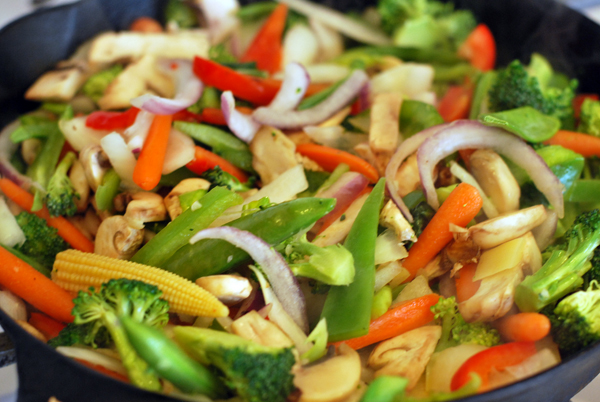 Stir-fried Mixed Greens 