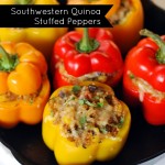 Southwestern Quinoa Stuffed Peppers