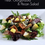 Pear, Gorgonzola & Pecan Salad